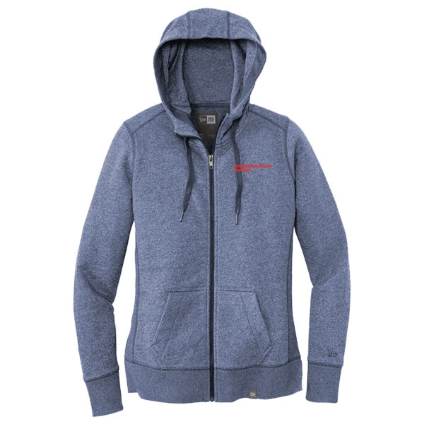 Womens New Era Full Zip Hoodie Thumbnail