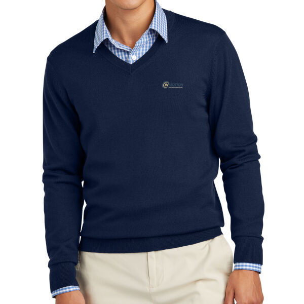 Brooks Brothers Washable Merino V-Neck Sweater Thumbnail