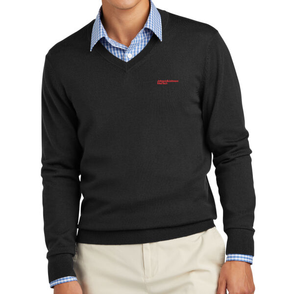 Brooks Brothers Washable Merino V-Neck Sweater Thumbnail